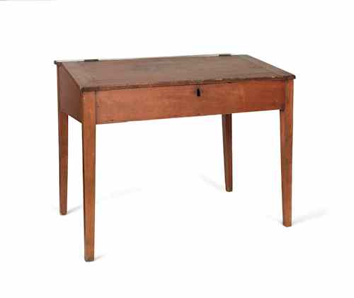 Appraisal: Pennsylvania pine work desk th c h w