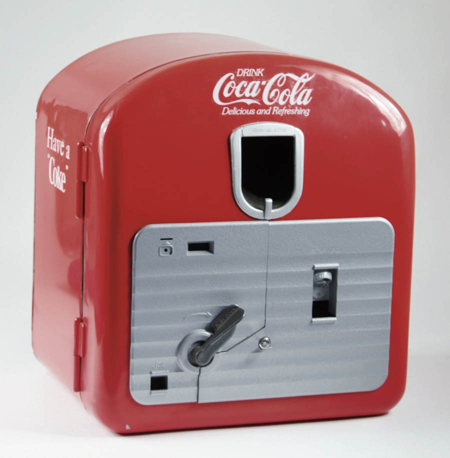 Appraisal: COCA-COLA VENDORLATOR MACHINE Although this machine came with an optional