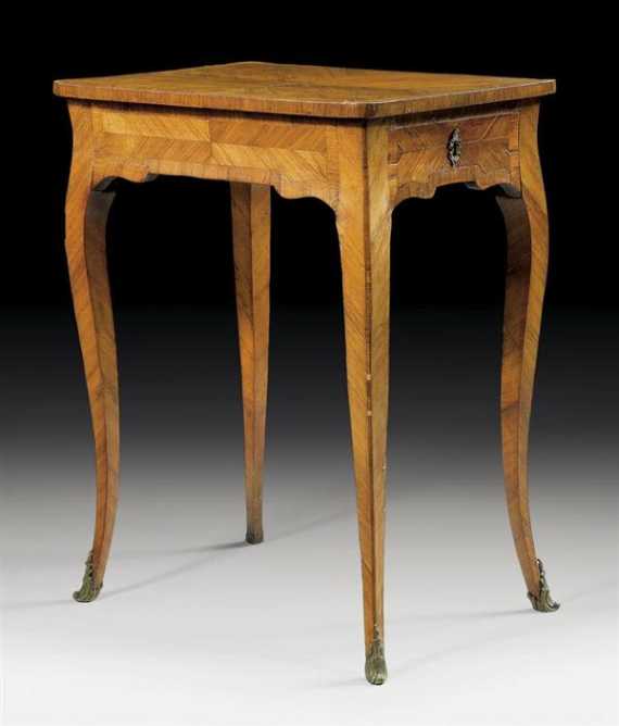 Appraisal: TABLE A ECRIRE - WRITING DESK Louis XV Paris th