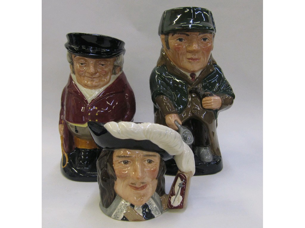 Appraisal: Two Royal Doulton toby jugs Sherlock Holmes and The Huntsman