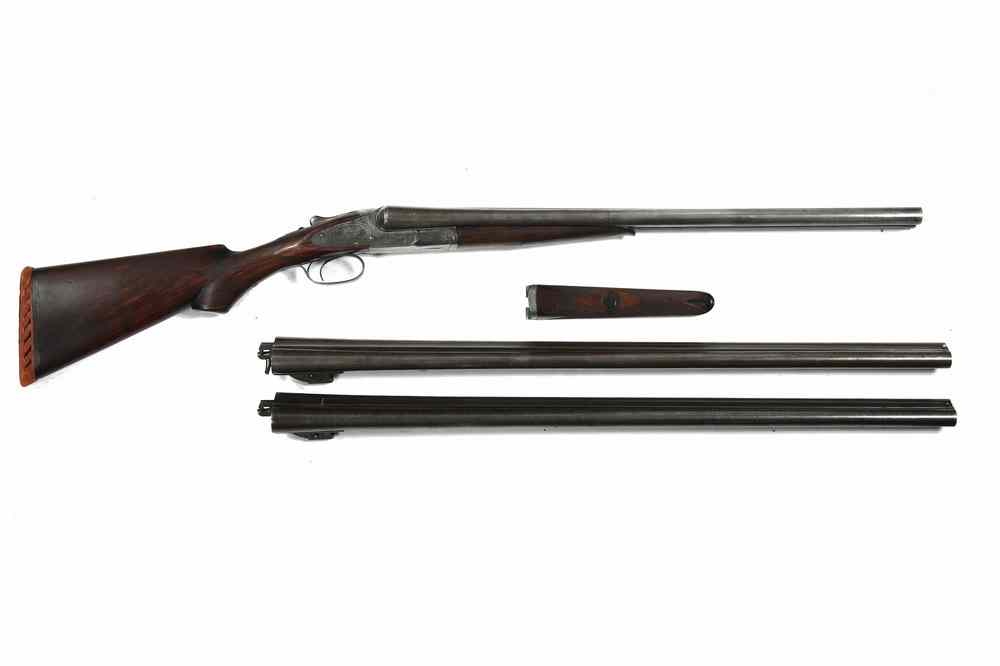 Appraisal: LC SMITH SHOTGUN W SPARE BARRELS SPARE FOREND - LC