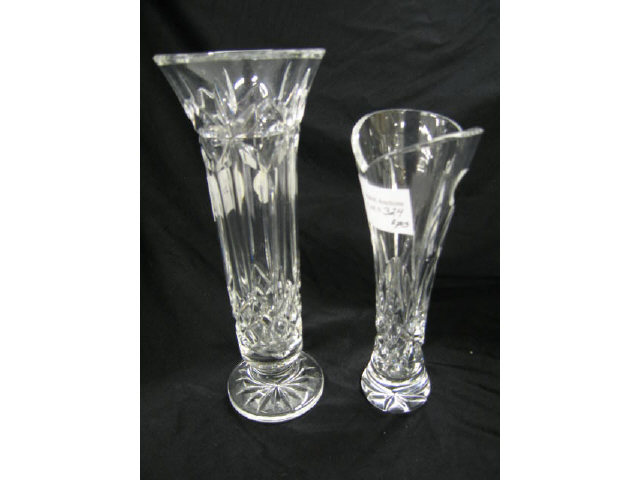 Appraisal: Waterford Cut Crystal Vases