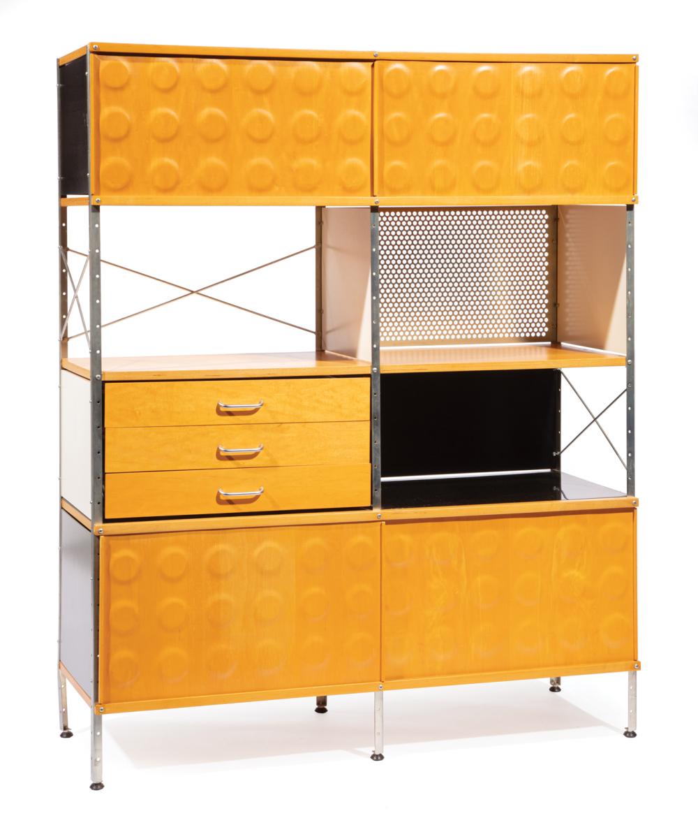 Appraisal: Charles and Ray Eames-Style ESU Storage Unit Modernica originally designed