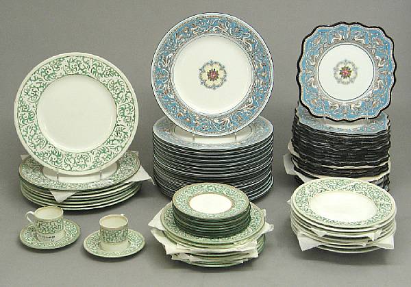 Appraisal: A group of Wedgwood bone china in the 'Florentine' and