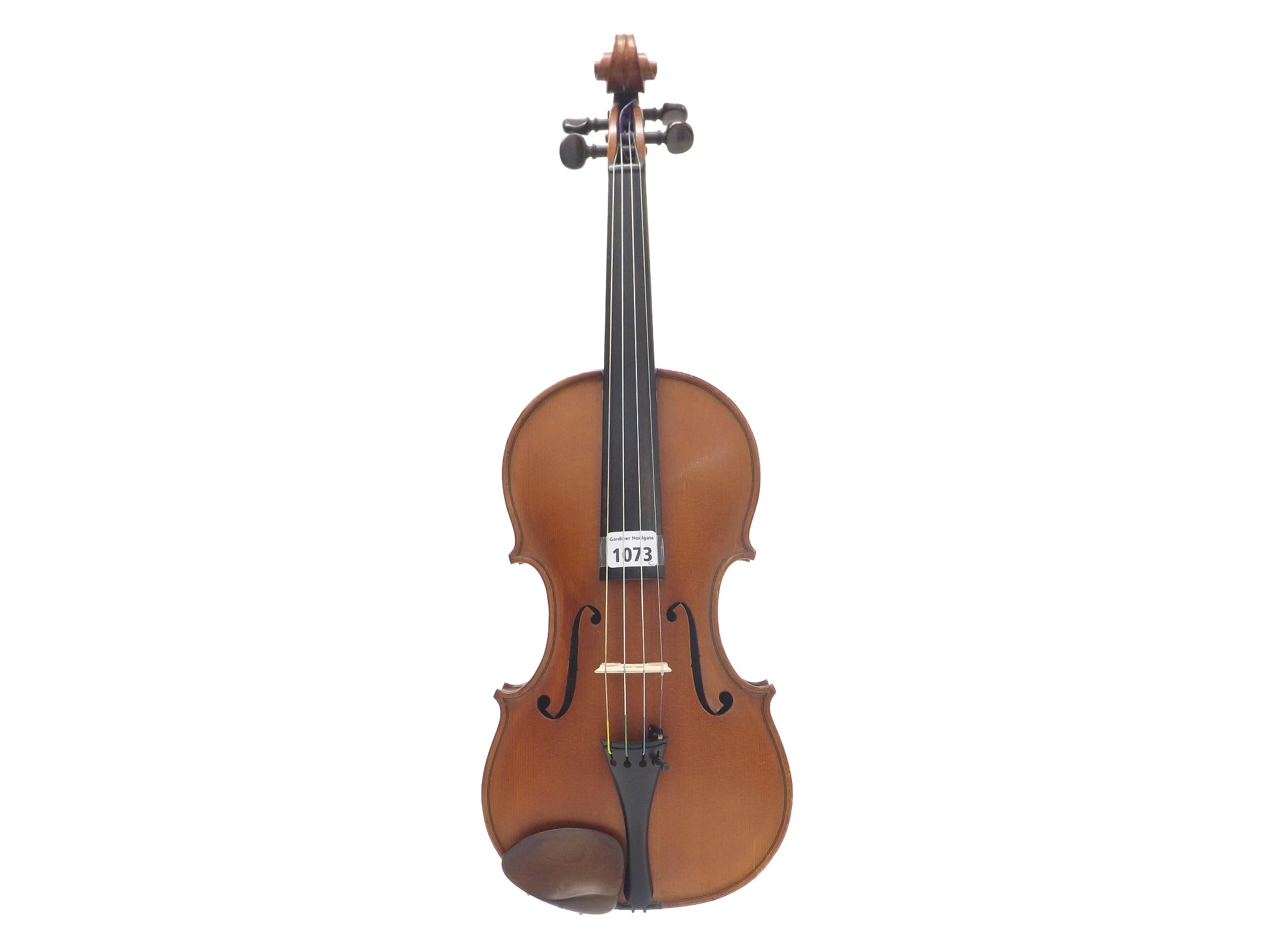 Appraisal: English violin by and labelled John R W Read Walthamstow