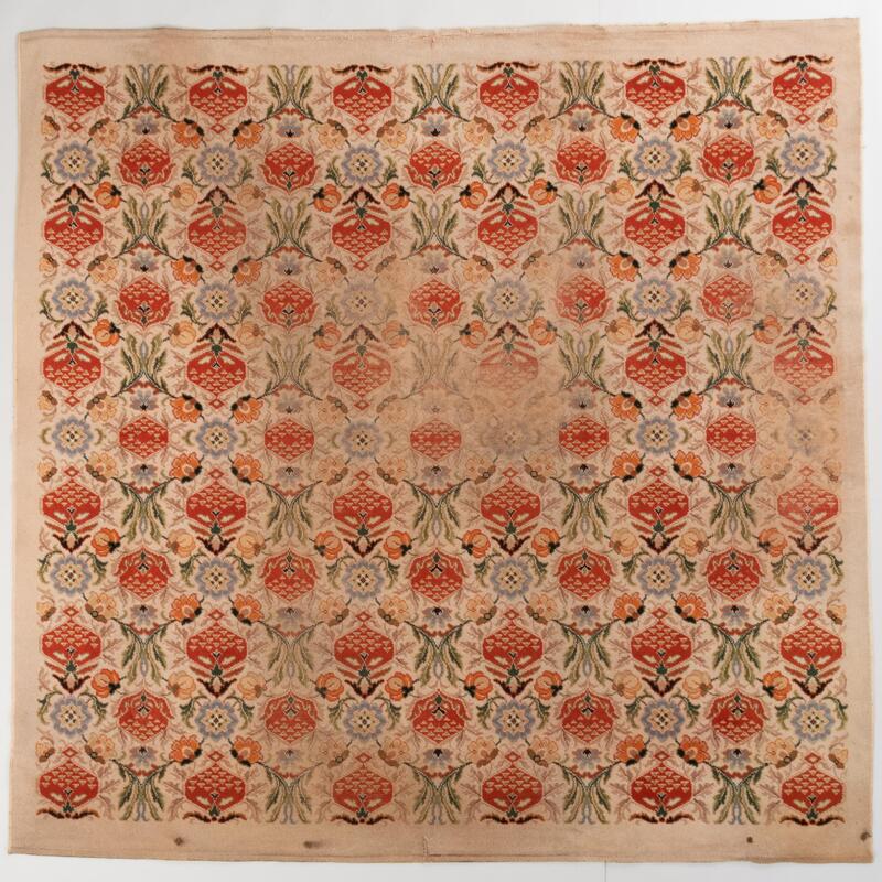 Appraisal: Arts and Crafts Style Rug Approximately ft in x ft