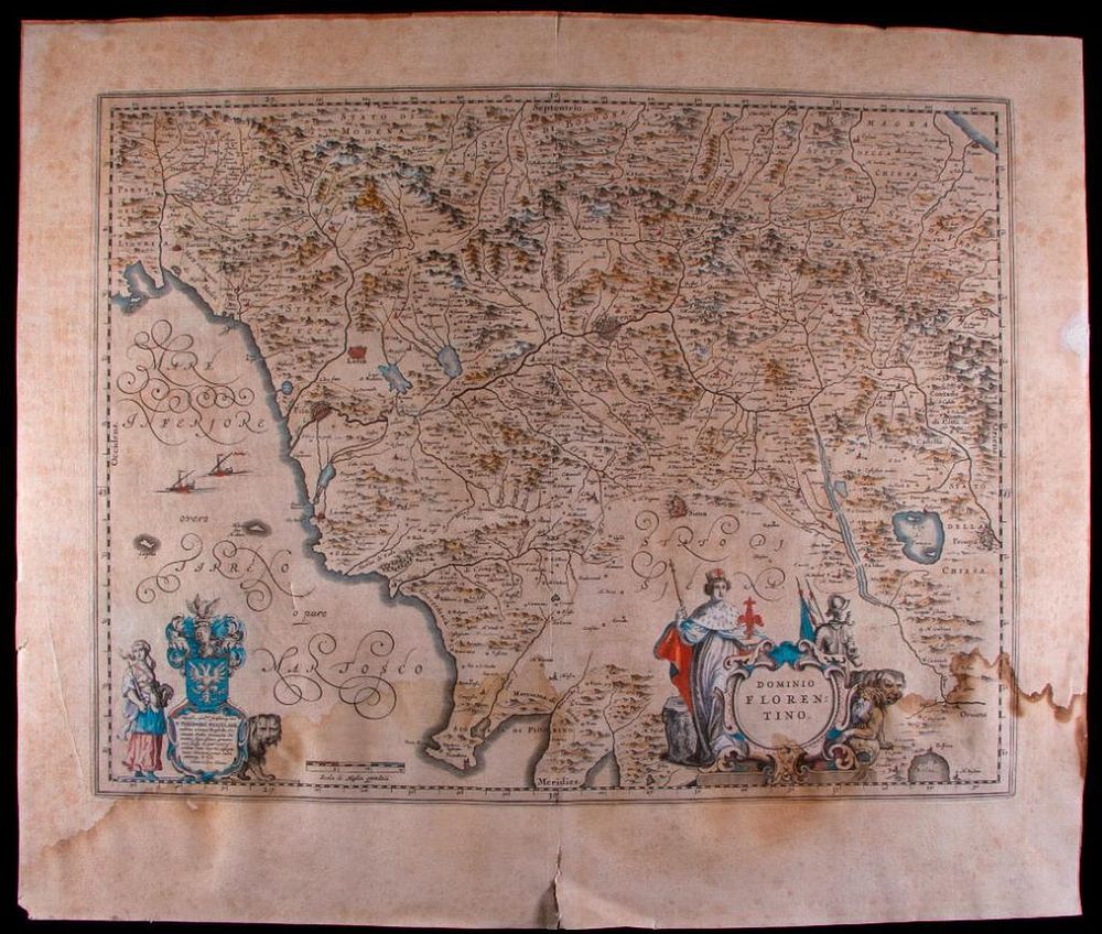 Appraisal: Joan BLAEU - Map Artist Joan BLAEU - Title View