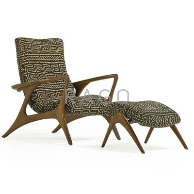 Appraisal: VLADIMIR KAGAN Contour lounge chair Condition Report