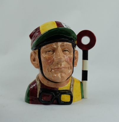 Appraisal: Royal Doulton large character jug The Jockey D