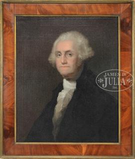 Appraisal: UNSIGNED American School Early th Century PORTRAIT OF GEORGE WASHINGTON