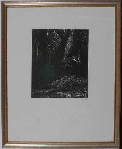 Appraisal: MOORE HENRY Castleford - Much Hadham Three figures Lithograph Numbered