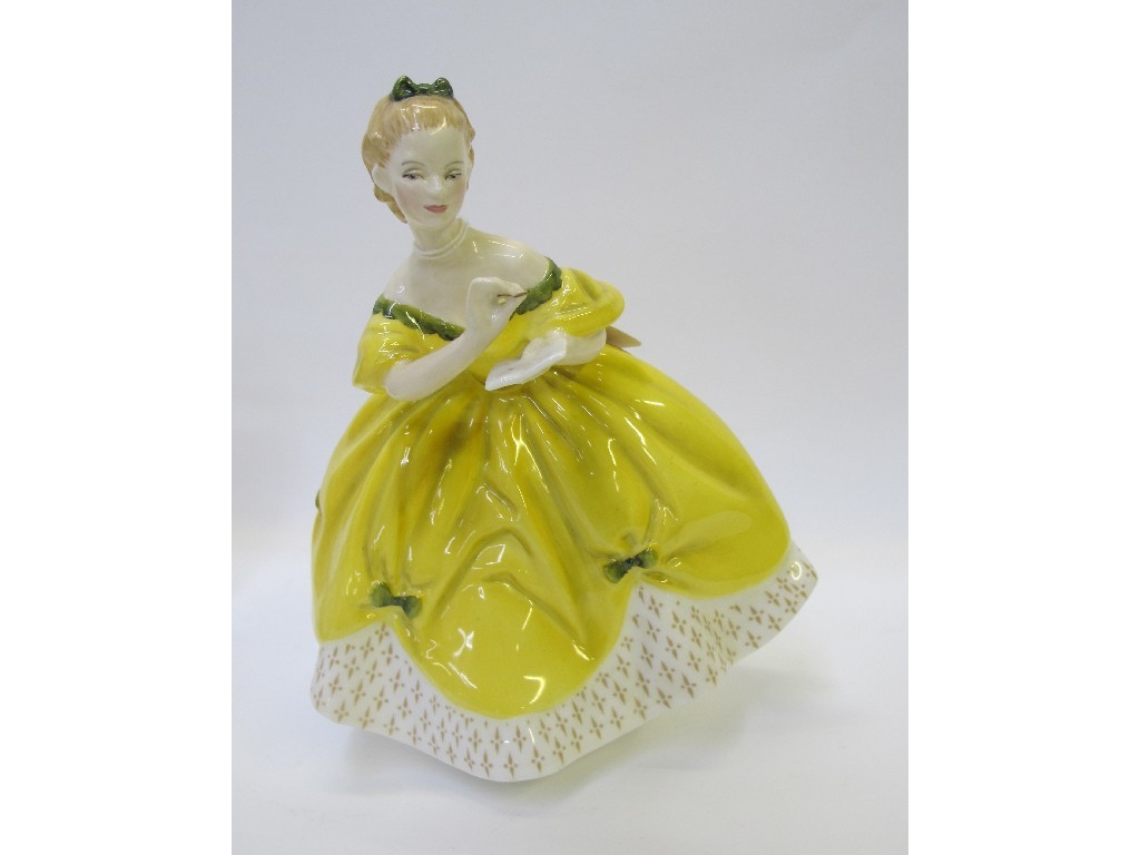 Appraisal: Royal Doulton figure 'The Last Waltz' HN Doulton jardiniere and