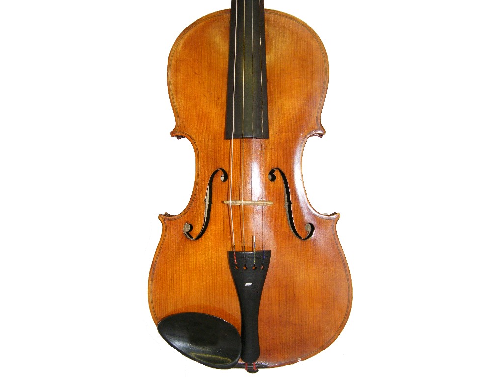 Appraisal: French violin labelled Paul Cerdet Luthier a Paris no cm