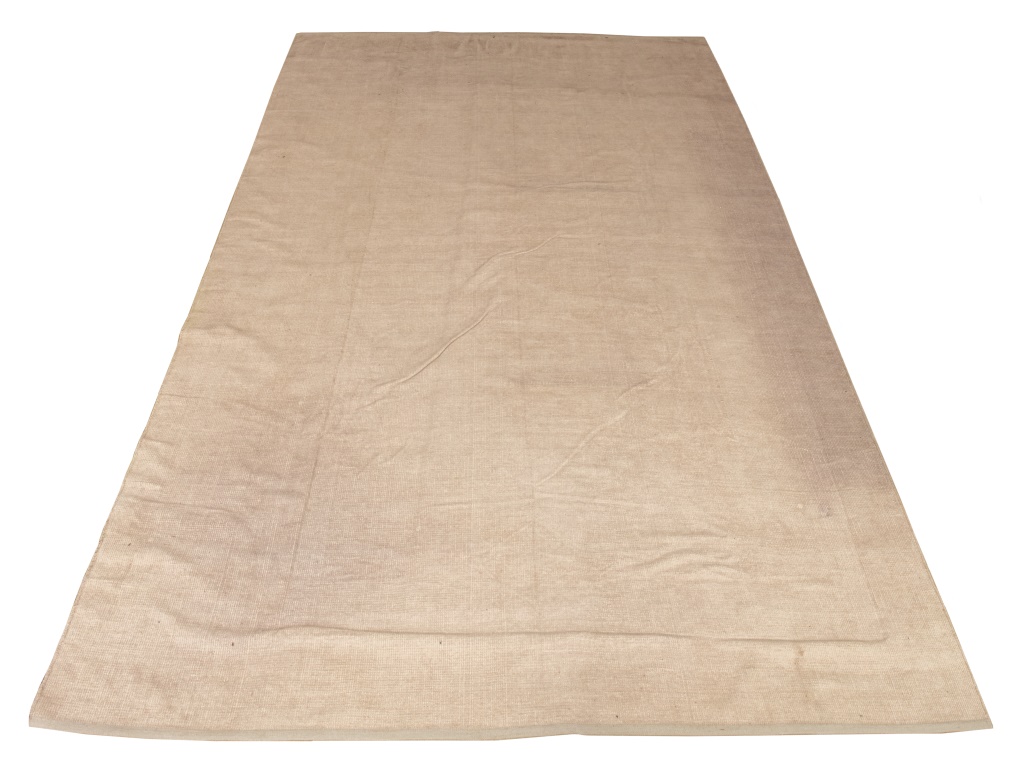 Appraisal: SOLEIMANI MODERN MINIMALIST LARGE BEIGE RUG Ben Soleimani for Restoration