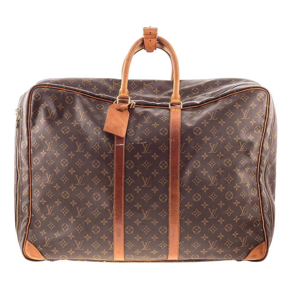 Appraisal: Louis Vuitton Monogram Sirius Brown and tan Monogram coated canvas