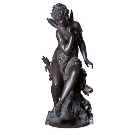 Appraisal: Bronze Figure of Psyche Estimate -