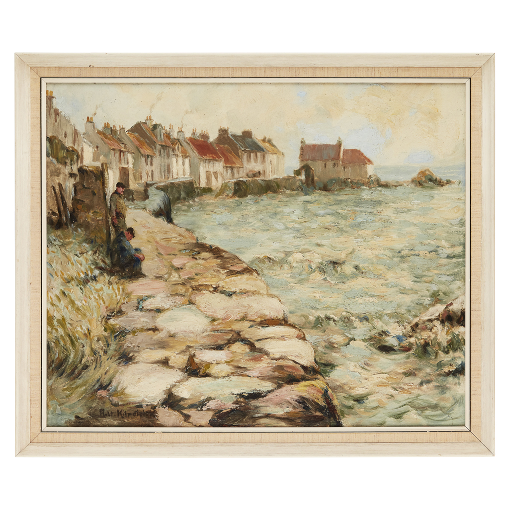 Appraisal: R KILPATRICK TH CENTURY SCOTTISH EAST COAST HARBOUR PITTENWEEM Signed