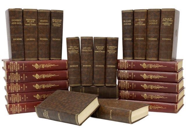 Appraisal: lot of Library shelf books including volumes Complete Works of