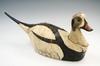 Appraisal: DECOY - Early th C wire frame canvas covered duck