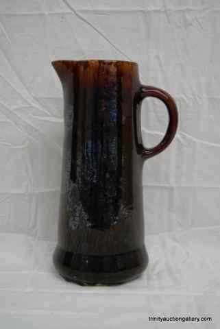 Appraisal: Vintage German Crock Pottery Large Beer PitcherFrom the estate is