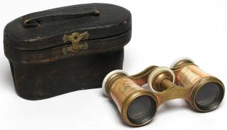 Appraisal: Pair of La Dauphine Mother With the original leather case