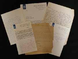 Appraisal: A collection of letters from Douglas Stewart and his wife