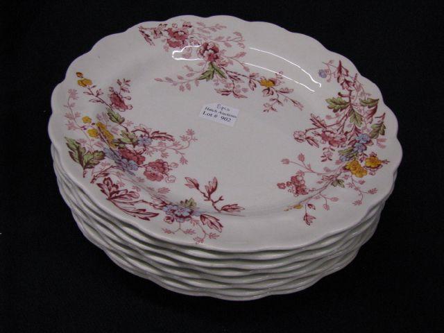 Appraisal: Ridgway Ironstone Dinner Plates English Garden