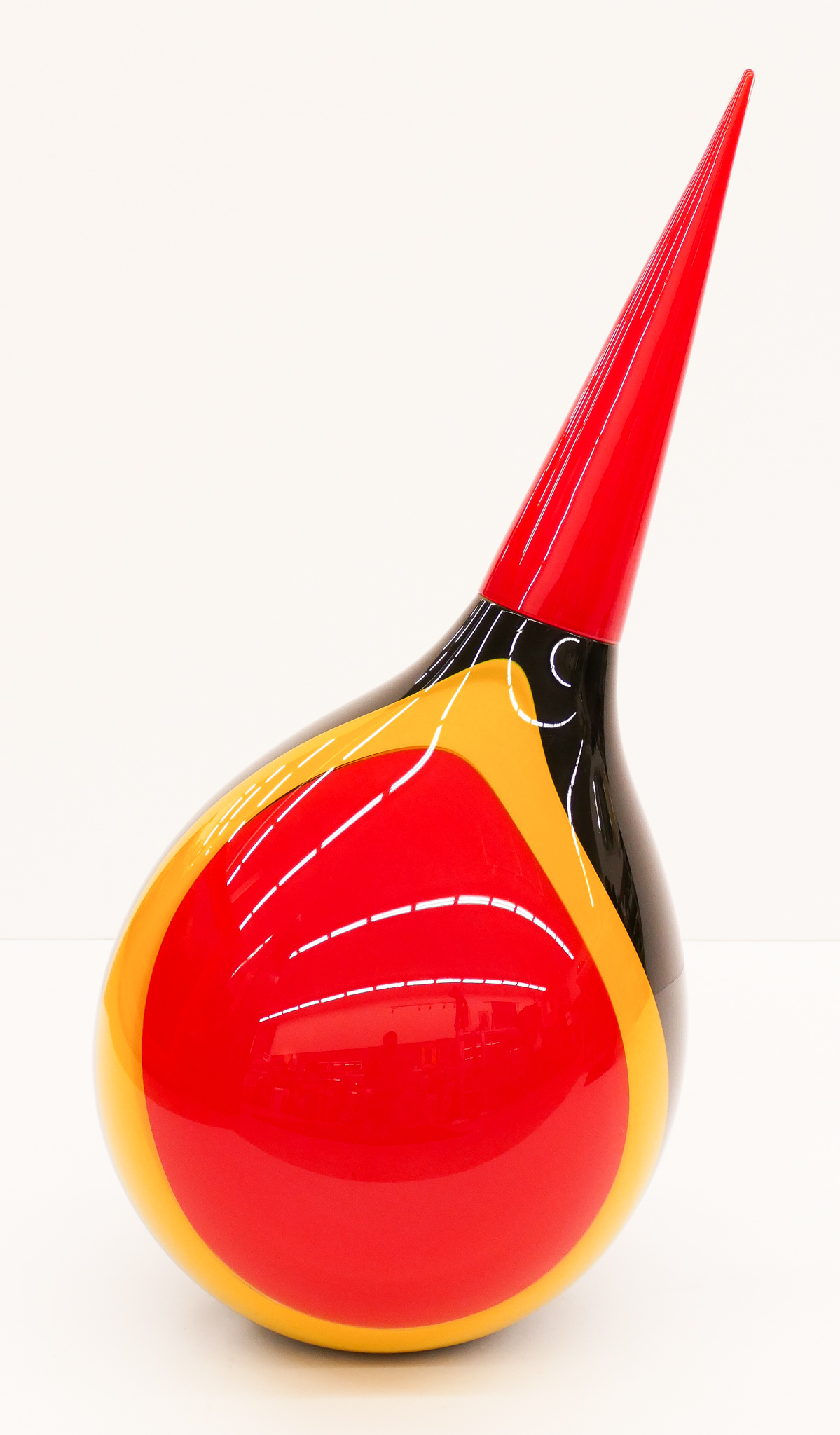 Appraisal: Nancy Callan b Washington ''Flame Stinger'' Blown Glass ''x ''