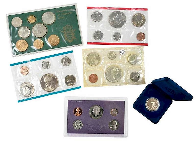 Appraisal: Over Proof and Mint Sets mostly U S over proof