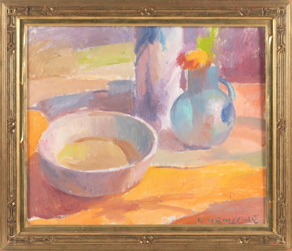 Appraisal: HENRY HENSCHE MASSACHUSETTS LOUISIANA GERMANY - STILL LIFE OF A