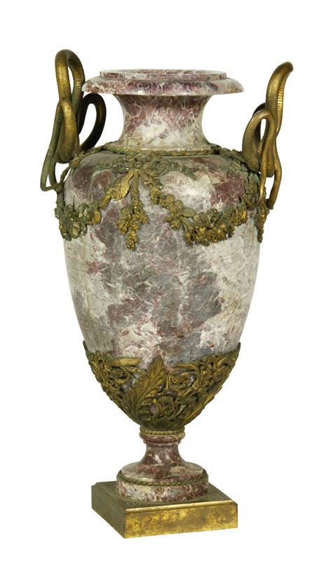 Appraisal: - th C Large Marble Urn th Century urn marble