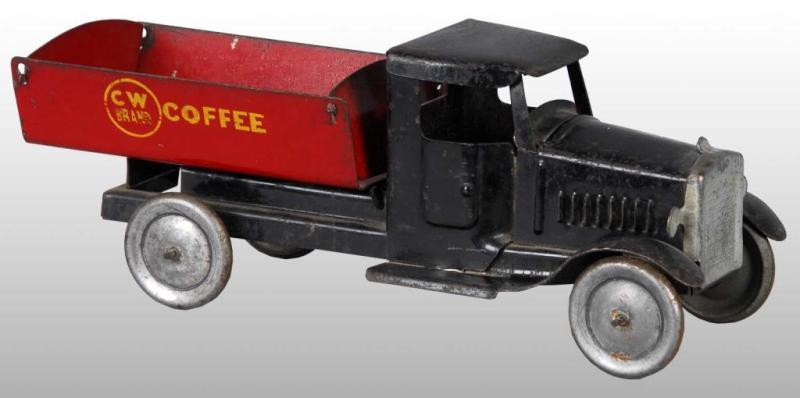 Appraisal: Pressed Steel Metalcraft CW Brand Coffee Truck Description American Dump