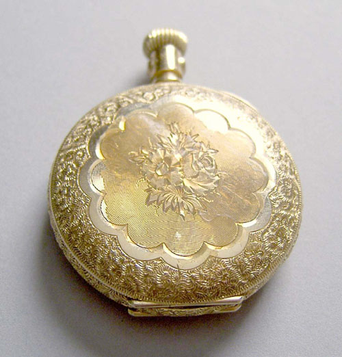 Appraisal: Elgin K gold ladies pocket watch inscribed Jennie Bolen