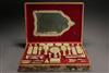 Appraisal: Lot Property of Various Owners Continental Ivory Dressing Set in