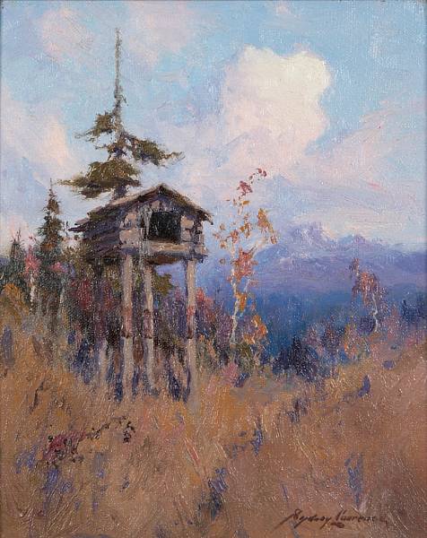 Appraisal: Sydney Laurence American - Cache in the woods signed 'Sydney