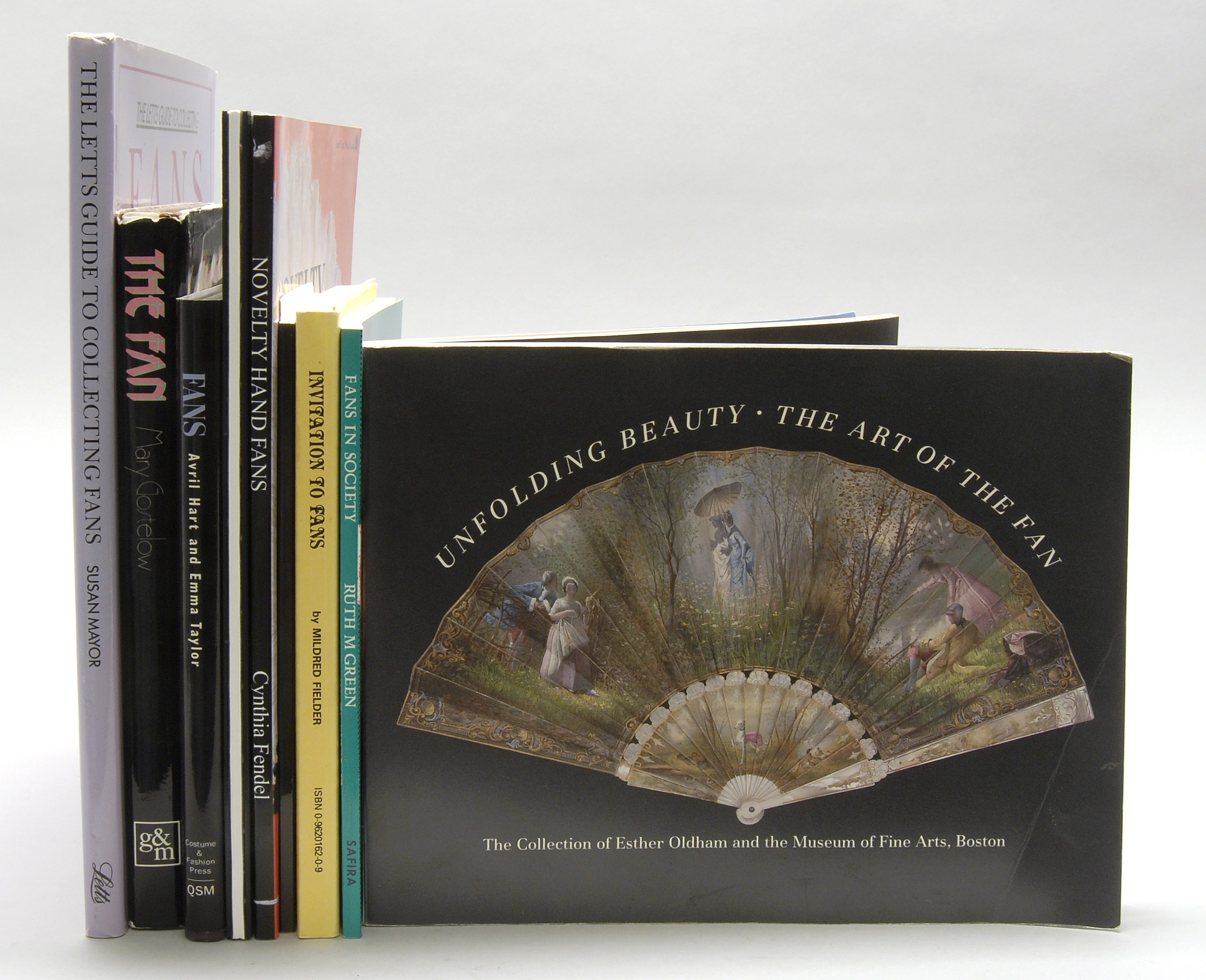 Appraisal: NINE BOOKS AND PAMPHLETS RELATING TO FANS Novelty Hand Fans