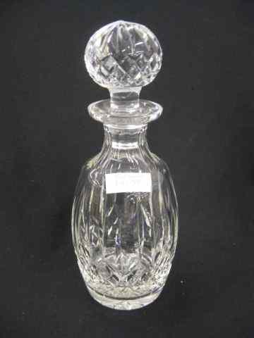 Appraisal: Waterford Cut Crystal ''Lismore'' Decanter '' signed excellent