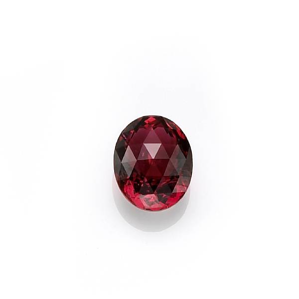 Appraisal: Pink Tourmaline Nigeria A faceted oval-cut stone whose appearance is