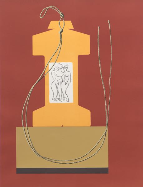 Appraisal: MAN RAY AMERICAN - x plate Un Monument Monument Color