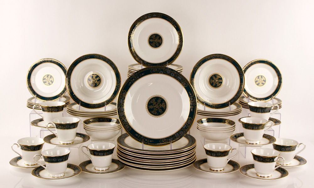 Appraisal: - Partial Royal Doulton Carlyle Service Partial service for twelve