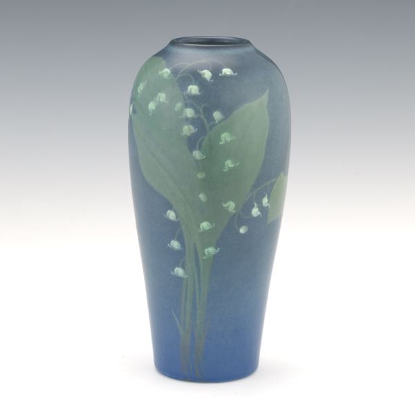 Appraisal: ROOKWOOD VASE LILY OF THE VALLEY DATED x Rookwood vase