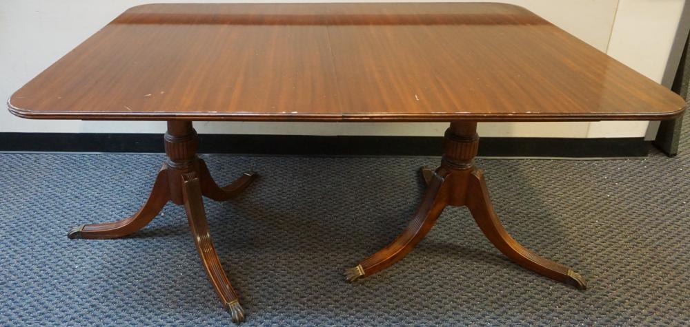 Appraisal: GEORGIAN STYLE MAHOGANY EXTENSION DINING TABLE X X IN X