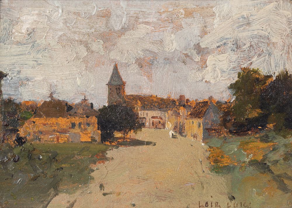 Appraisal: LUIGI LOIR FRENCH - LUIGI LOIR FRENCH - Dampierre-en-yvelines France