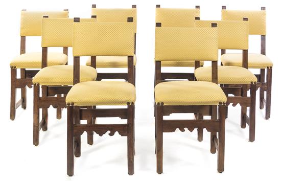 Appraisal: Sale Lot A Set of Eight Renaissance Revival Side Chairs