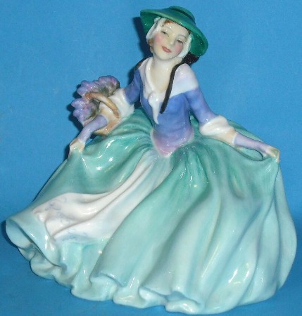 Appraisal: Royal Doulton Figure Annabella HN restored chip to hat