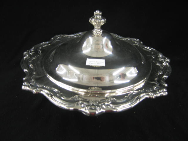 Appraisal: Gorham Chantilly Silverplate Covered Server footed