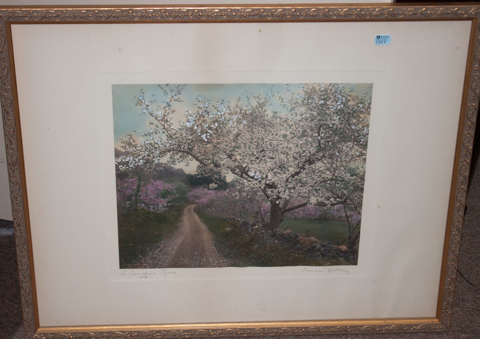 Appraisal: Framed Wallace Nutting print