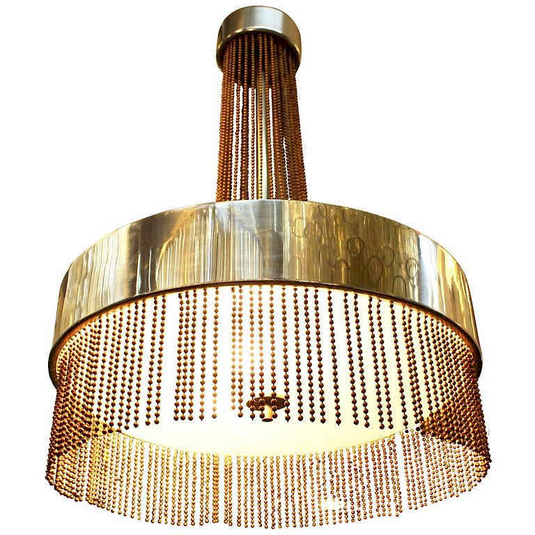 Appraisal: Pierre Cardin for Laurel French Modern Chandelier Pierre Cardin for