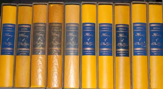 Appraisal: Books Fine Press Ten copies Washington Irving ''Diedrick Knickerbocker's History