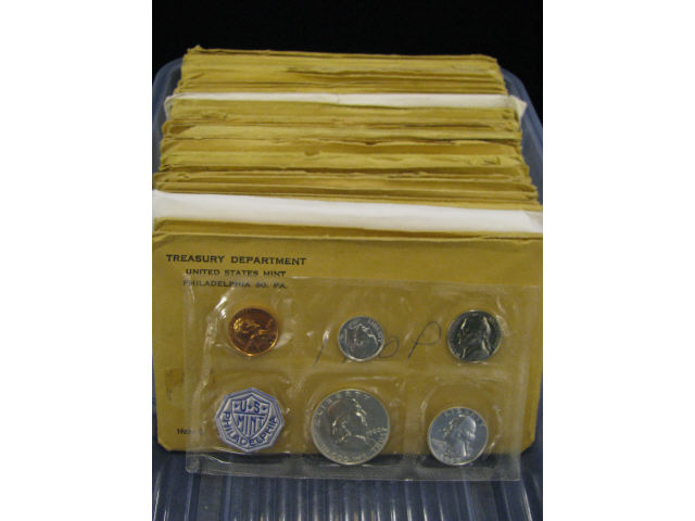 Appraisal: U S Proof Silver Coin Sets - small date -